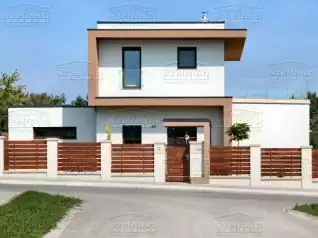 Modern Családi ház, 174m2, Földszint+Emelet, Lapostető (Budapest-Budatétény) - Előnézeti kép