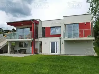 Modern Családi ház, 171m2, Pince+Földszint, Lapostető (Budapest-Ürömhegy) - Előnézeti kép