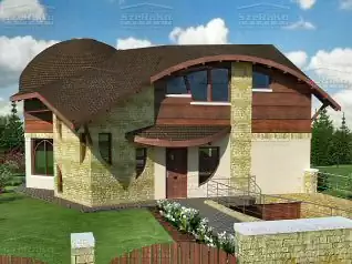 Modern Családi ház, 287m2, Pince+Földszint+Tetőtér, Dongatető (Zsámbék) - Előnézeti kép