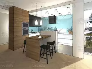 Modern Egyedi Lakás, 94m2, 6. emelet, Lapostető (Budapest-Lónyaitelep) - Előnézeti kép