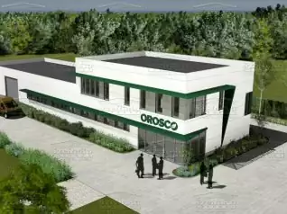 Modern Mezőgazdasági csarnok, 500m2, Földszint+Emelet, Lapostető (Alsónémedi-Ipari park) - Előnézeti kép