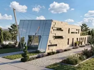 Modern Egyedi Parketta szaküzlet, 319m2, Földszint+Emelet, Lapostető (Budapest-Újpéteritelep) - Előnézeti kép