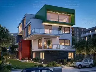 Modern Egyedi Társasház, 942m2, Földszint+3 Emelet, Lapostető (Budapest-Kelenföld) - Előnézeti kép